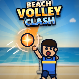 Beach Volleyball Battle Logo